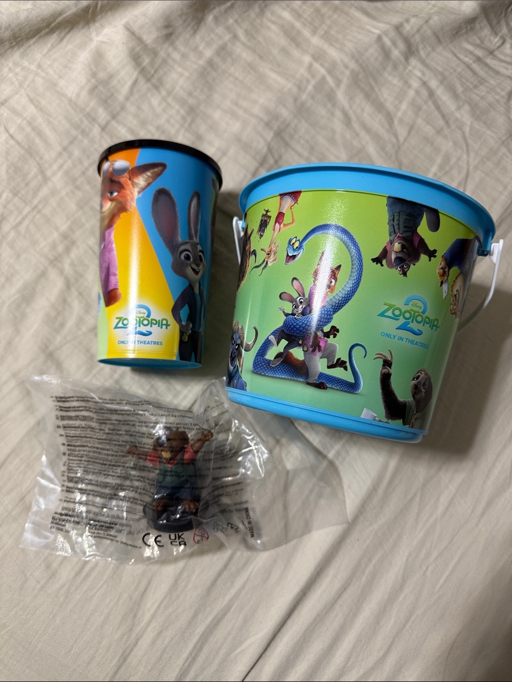 Zootopia 2 Popcorn Bucket and Cup
